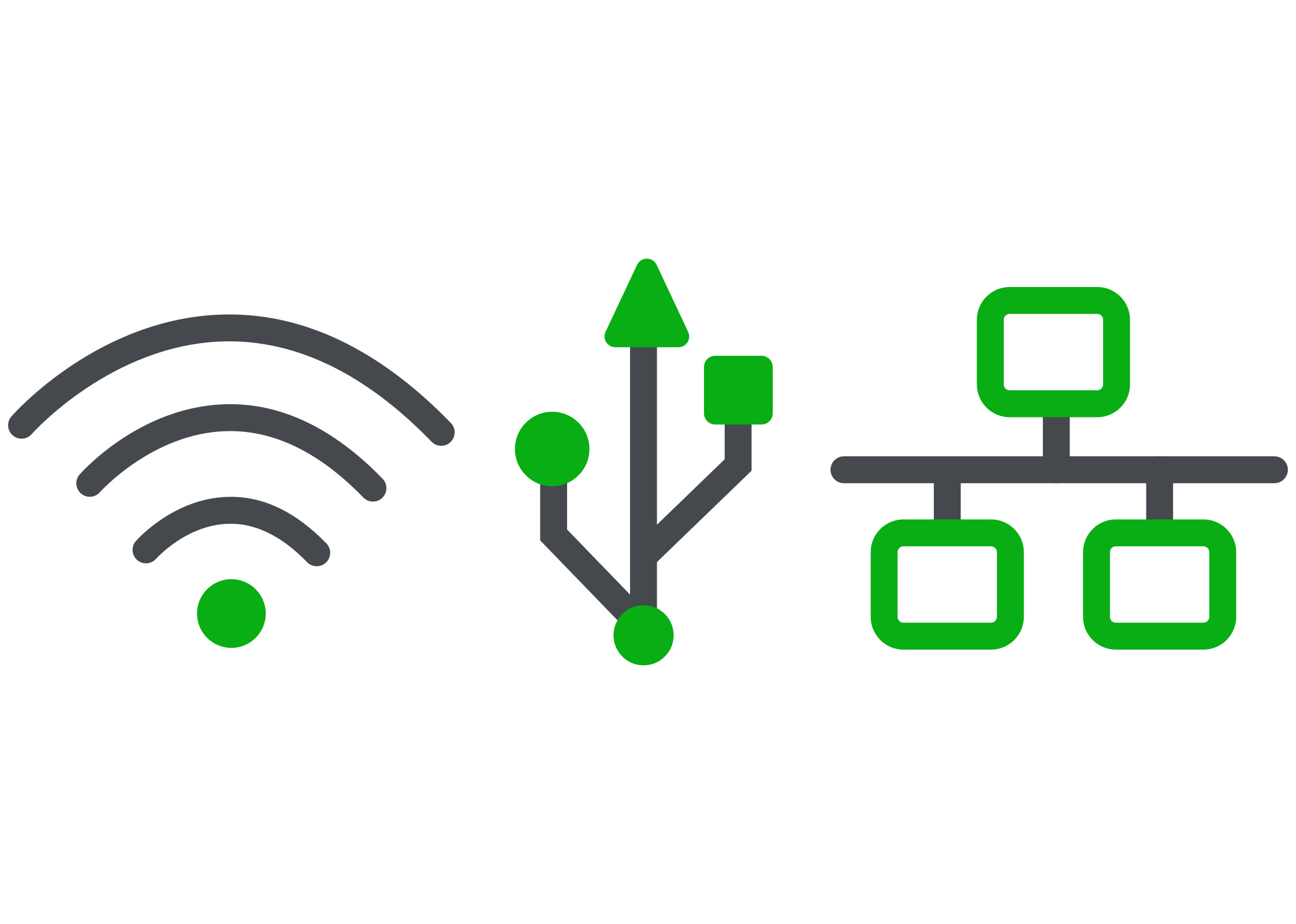 gra icon network connection bicolor RGB